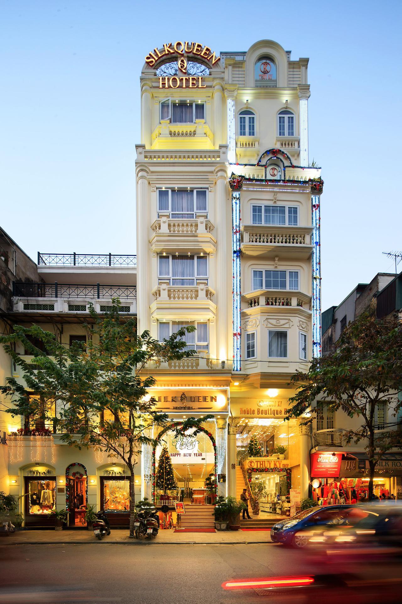 Silk Queen Hotel Hanoi Buitenkant foto